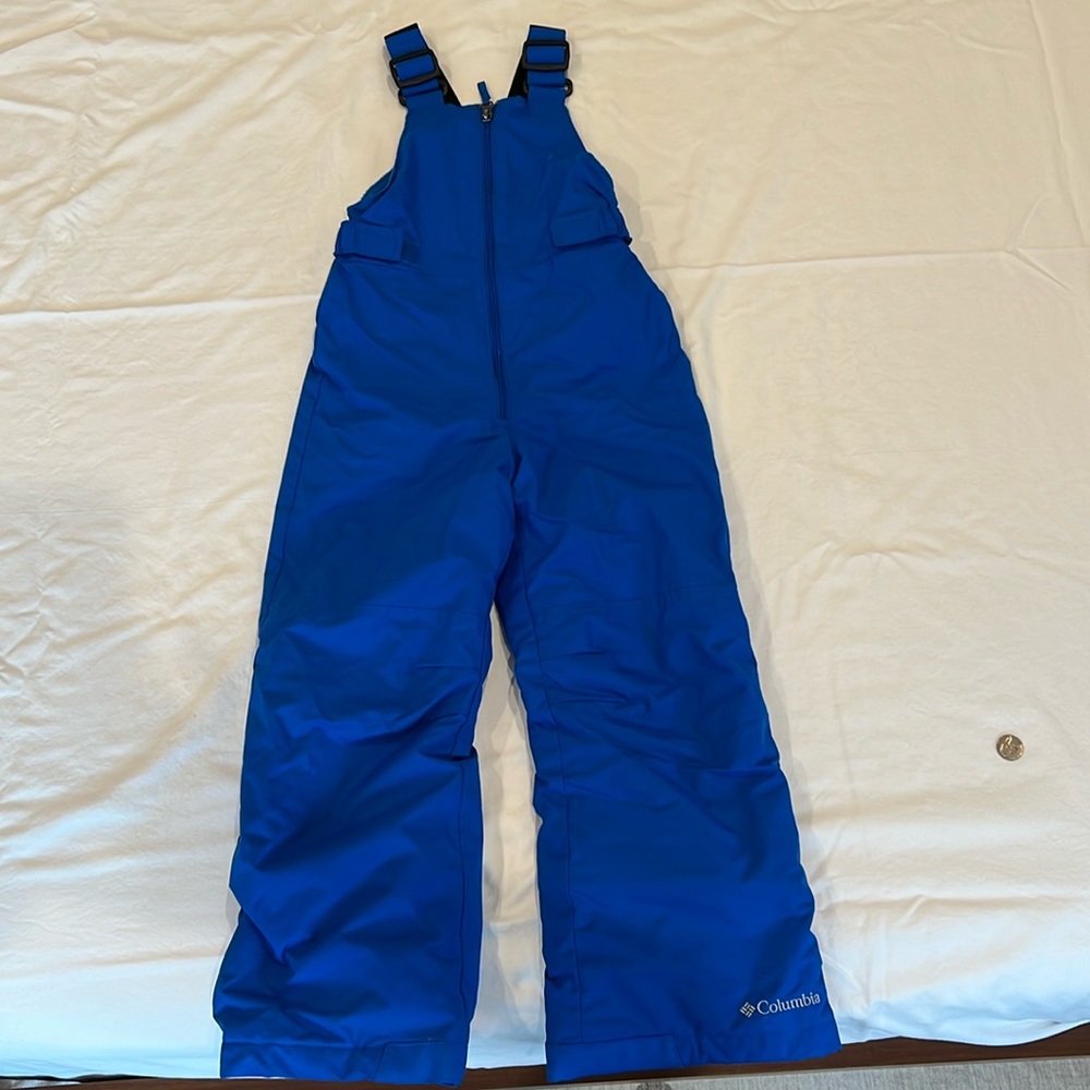 Columbia Royal Blue Kids Snow Bib Overalls